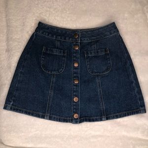 NWOT. Vintage Melville Jean Skirt